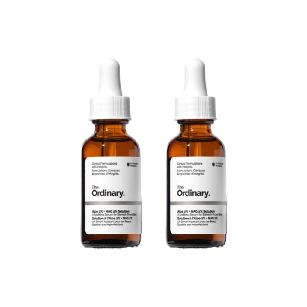The Ordinary Aloe 2% + NAG 2% Solution 30ml  (3 Options)