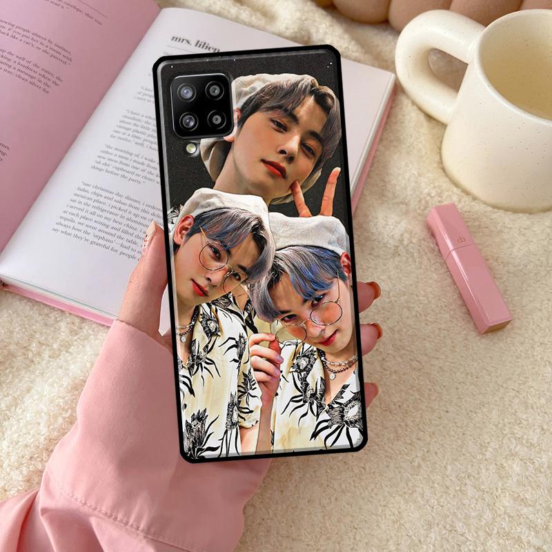 Cha Eun Woo Koreanischer Schauspieler Sänger Für Samsung Galaxy A54 A34 A14 A13 A52 A32 A12 A22 A72 A52S A33 A53 A73 A71 A51 Handyhülle