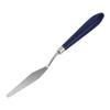 Oil Paint Scraper, Blue Wooden Handle, Stainless Steel Palette Knife