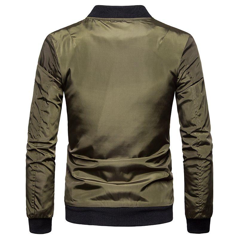 Timeless College Mens Baseball Jacket With Slim Fit For A Casual Stylish Look