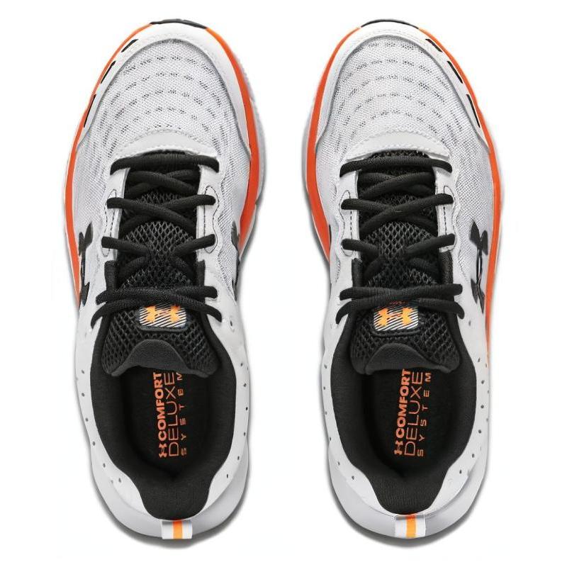 Under Armour Charged Assert 10 Low Top Training For Long Distance Running And Sprinting Running Shoes Men's White Sneakers 3026175-101
