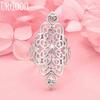 925 Sterling Silver Charm Pattern Ring Woman Wedding Fashion Jewelry
