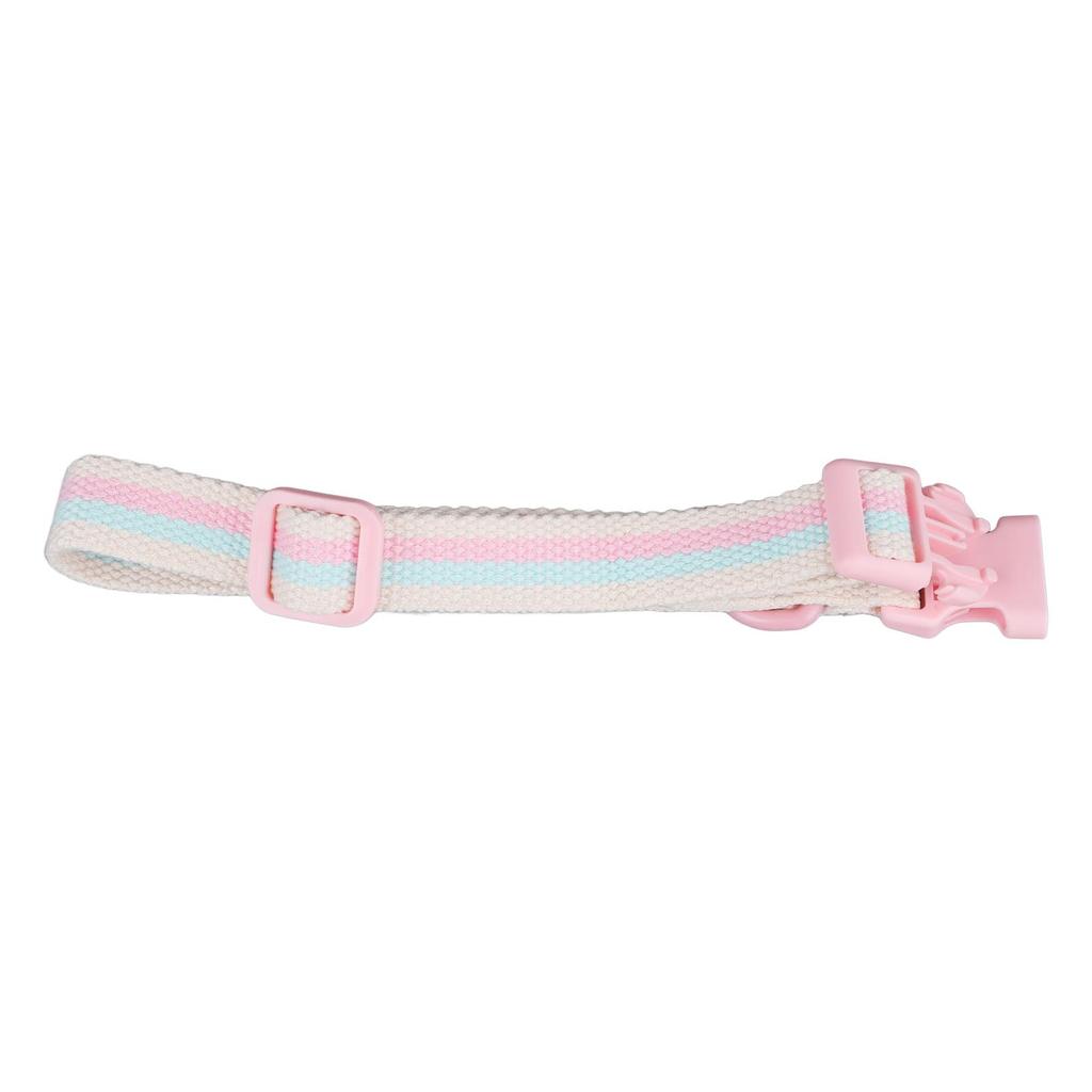 Dog Collar Fashion Stripes Polyester Comfortable Durable Adjustable Pet Collar for Small and Medium Dog