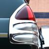 For Toyota Land Cruiser Prado 120 FJ120 2003 2004 2005 2006 2007 2008 2009 Rear Light Trim Hood Car-Styling Accessories