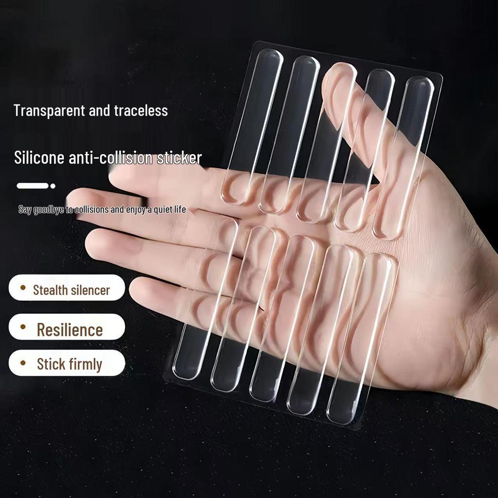 Silicone Transparent Anti-Collision Strip for Refrigerator, Furniture, and Wall Corners
