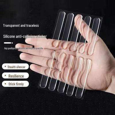 Striscia Anti-Collisione Trasparente in Silicone per Angoli di Frigorifero, Mobili e Pareti