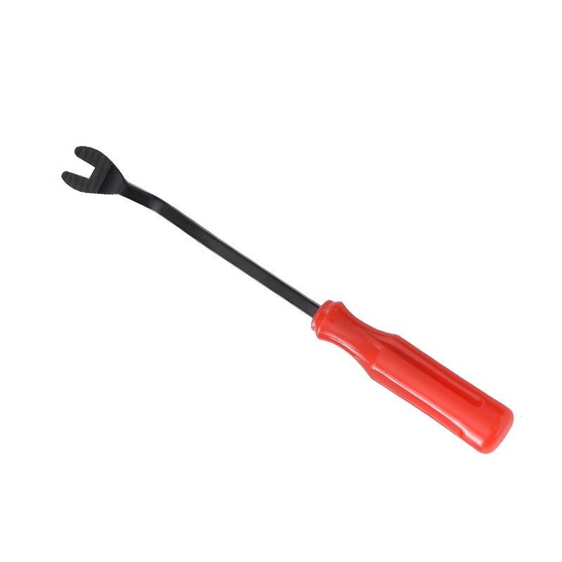 Car Interior Pry Tool Set: 6" & 8" Rocker, Buckle, Screwdriver, Light Opener, Audio Removal Bar