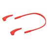 Flexible children' clear lens round glasses frames + elastic Sunoptic K7C black