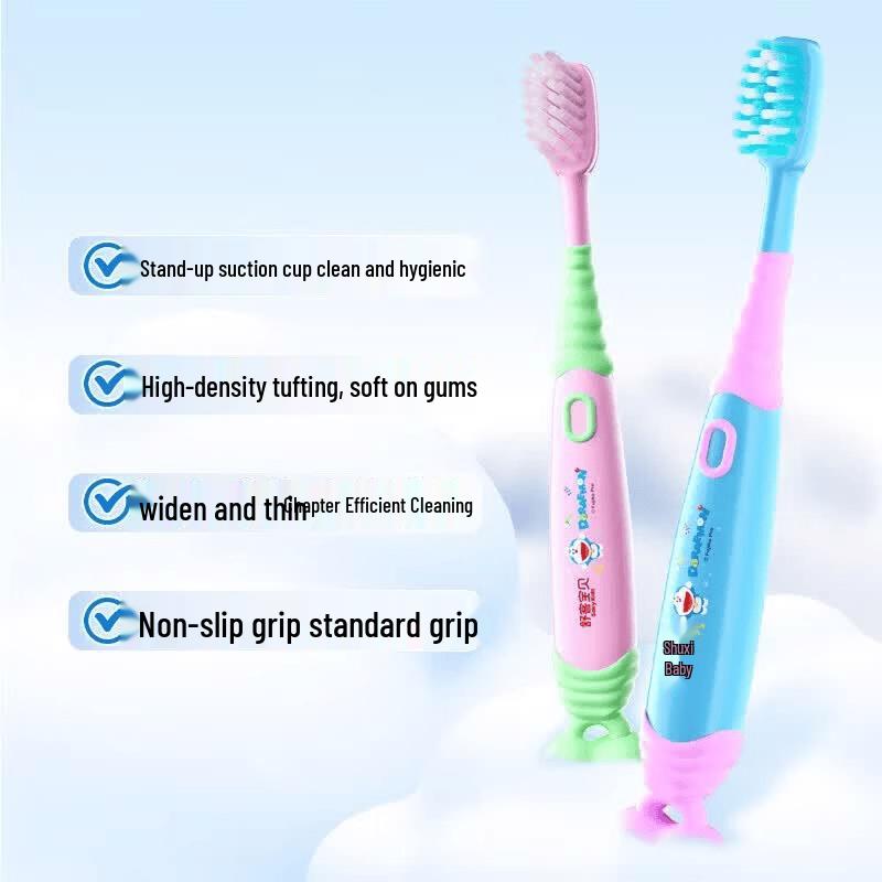 Shuke Dr. Dental Kids Soft Bristle Toothbrush 2-Pack