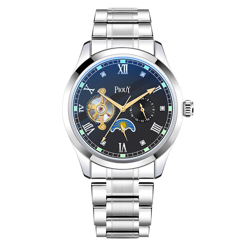 New Top Brand Watch Men's Mechanical Watch Hollow Waterproof Sports Student Men's Watch