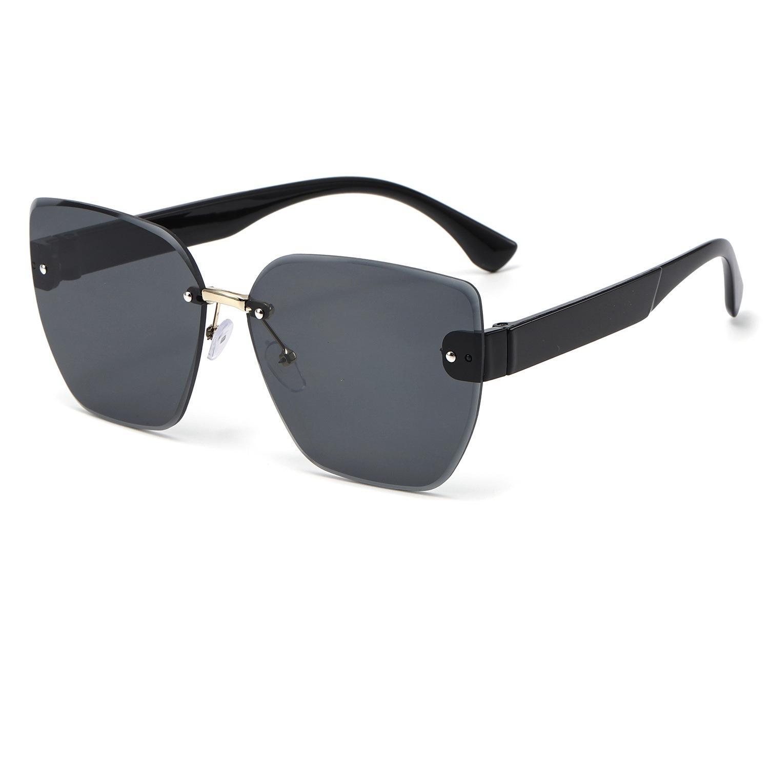 Frameless Sunglasses High-Quality Sunglasses Men S And Women S Trimmed Glasses Fashion Personality Trend