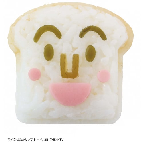 Bandai Anpanman Side Dish Cutter, 3-Piece Set (Includes 1 Pick) 2058380