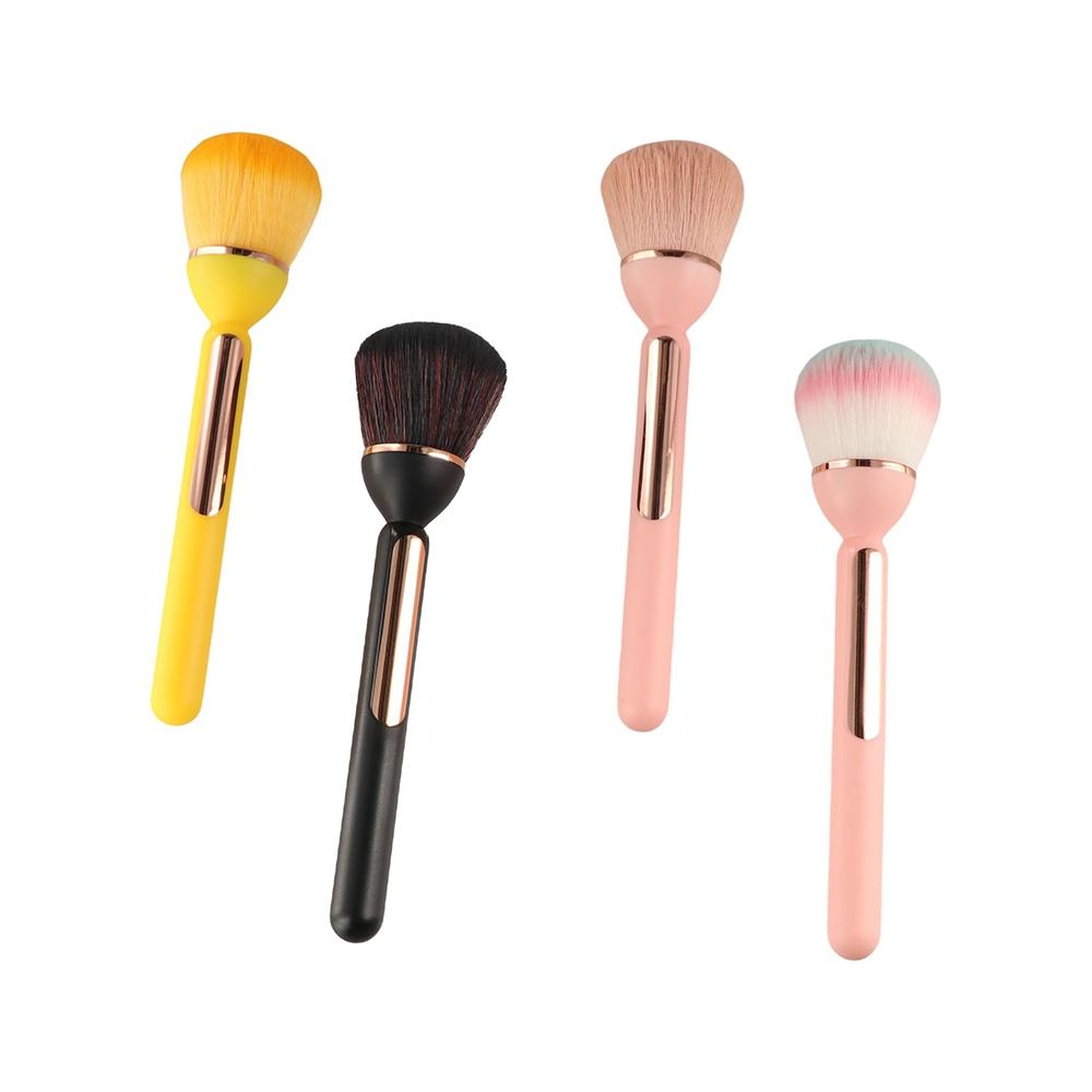 

Portable Lotus Brush Super Soft Make Up Tool Simple Small Light Bulb Blush Brush Makeup style 1