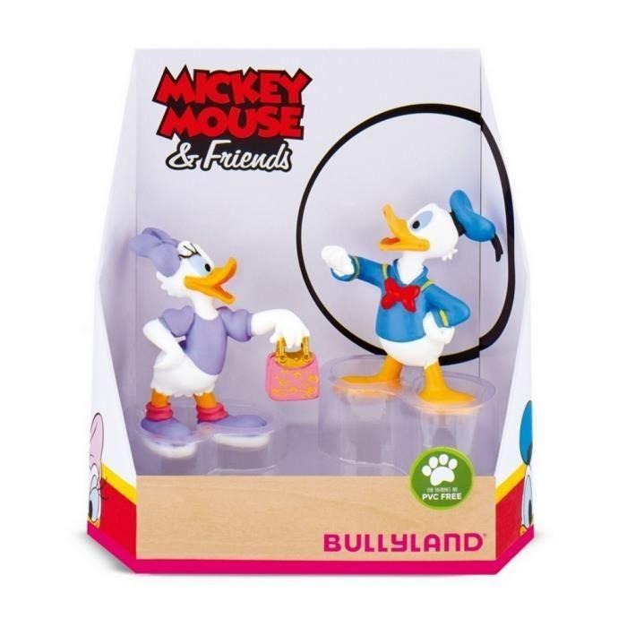 Figurine de collection bully® disney - donald duck et daisy duck (15084)