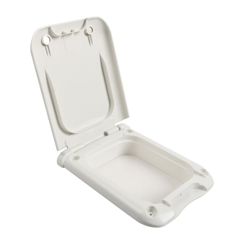 Vodotěsný ABS kryt zásuvky pro karavany a přívěsy, externí napájecí panel pro venkovní prostředí