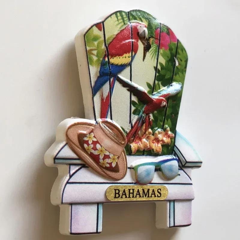 Bahamas Fridge Magnets Travelling Souvenirs Home Decor Wedding Gifts Message Board Magnetic Stickers Refrigerator Stickers