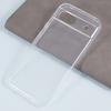 For Google Pixel 8a Clear Case Glossy Soft TPU Phone Protective Cover Watermark-Free