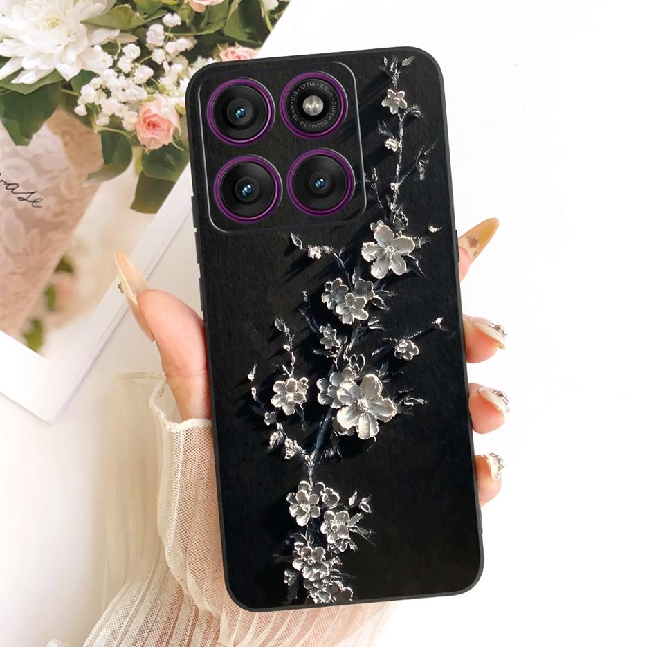 For Motorola Edge 60 Fusion Case Edge60 S Luxury Candy Painted Cover Soft Silicone Case For Motorola Edge 60 Pro Edge60 5G Shell