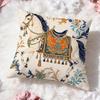 Retroluxuryhorse Cushion Cover Doublesided Printed Bedroom Bedside Pillow Sofa Cushion Cover