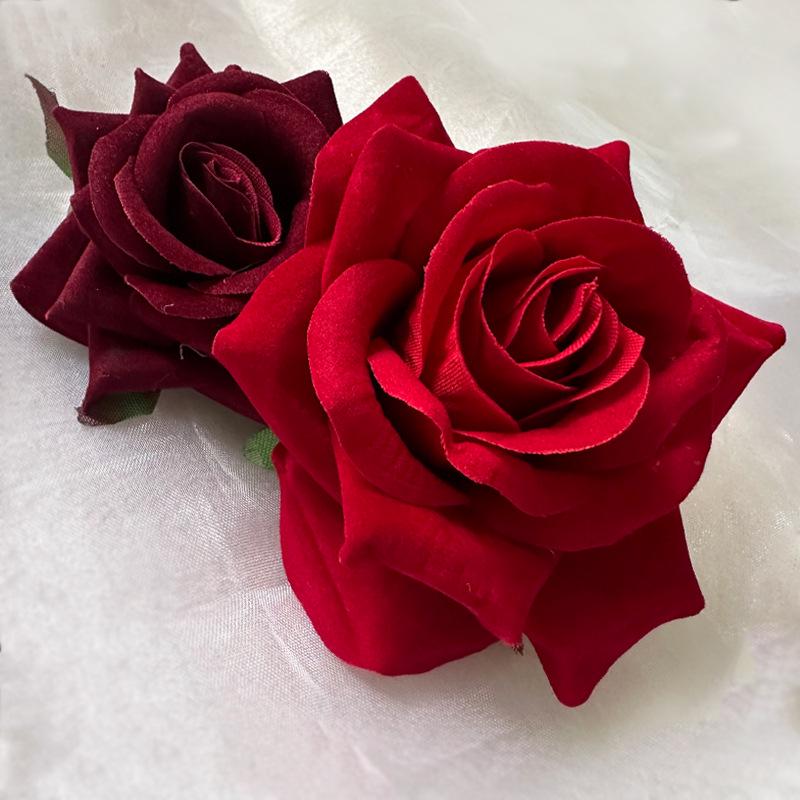 Корейская роза кружево свадебная заколка для волос - Женский цветочный аксессуар для выступления