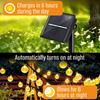 Outdoor Solar Crystal Ball Lights Waterproof Solar Decorative Ball for Garden Patio Decor Creates a Romantic And Warm Atmosphere