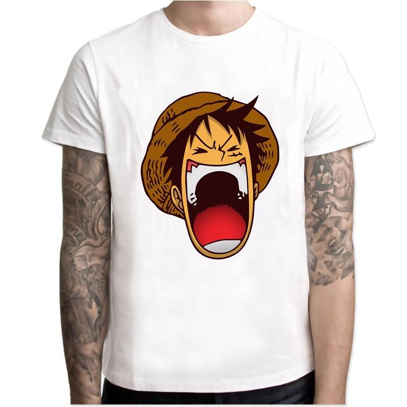 One Piece T-särk Japanese Anime Shirt Meeste T-särk Luffy T-särgid Clothing Tee