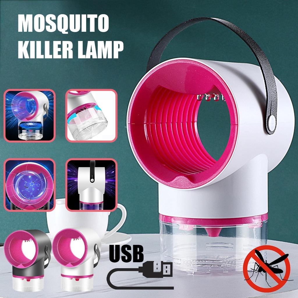 5W Electric USB Fly Zapper Mosquitoes Killer Bug Insect Pest LED Lamp UV Trap Control 220V