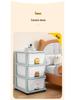 Children's Storage Cabinet with Drawers for Toys, Snacks, Clothes, and Bedside Use
