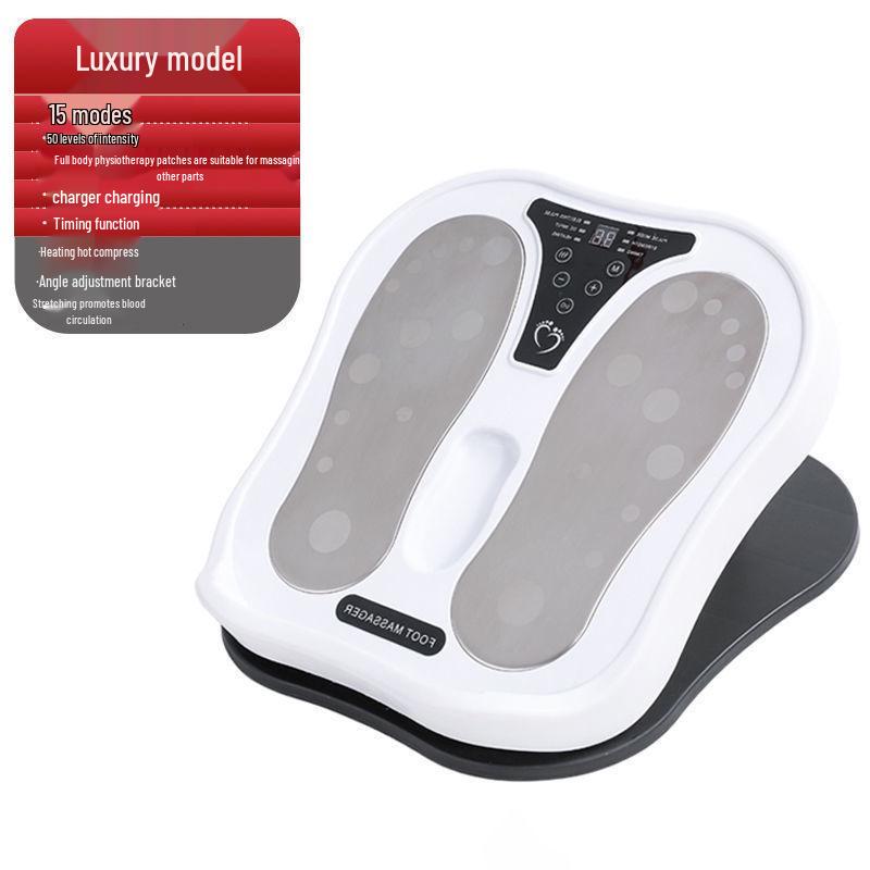 

Электрический импульсный массажер для ног EMS акупунктурный коврик с теплотерапией