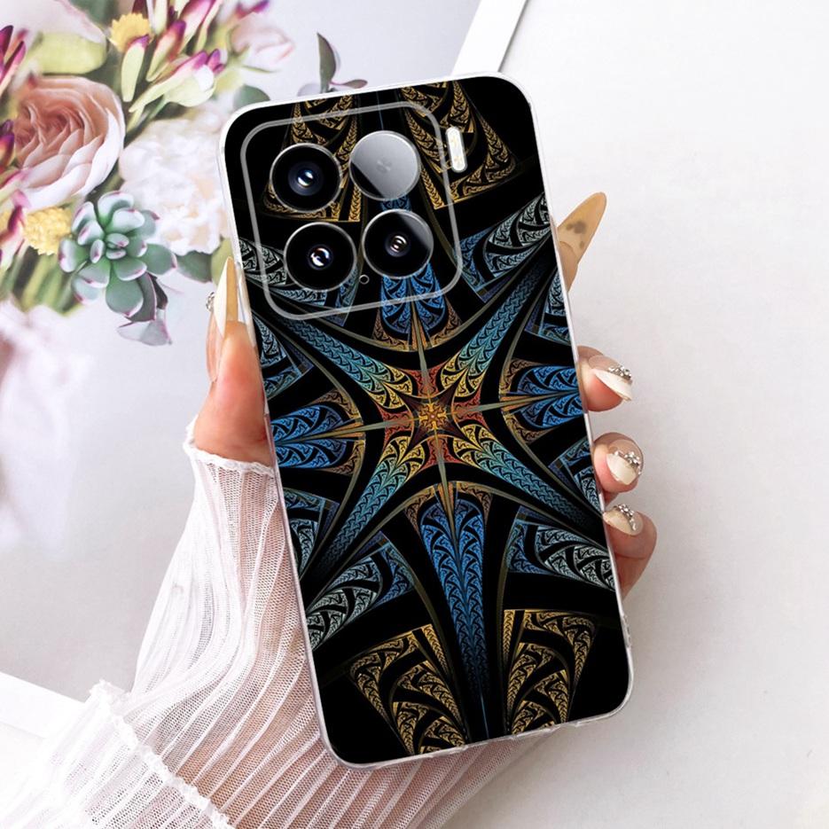 For Xiaomi Mi 15 Pro 5G Case Luxury Butterfly Painted Cover Soft Silicone Phone Case For Xiaomi 15 Pro Mi15 Pro 5G Fundas Bumper