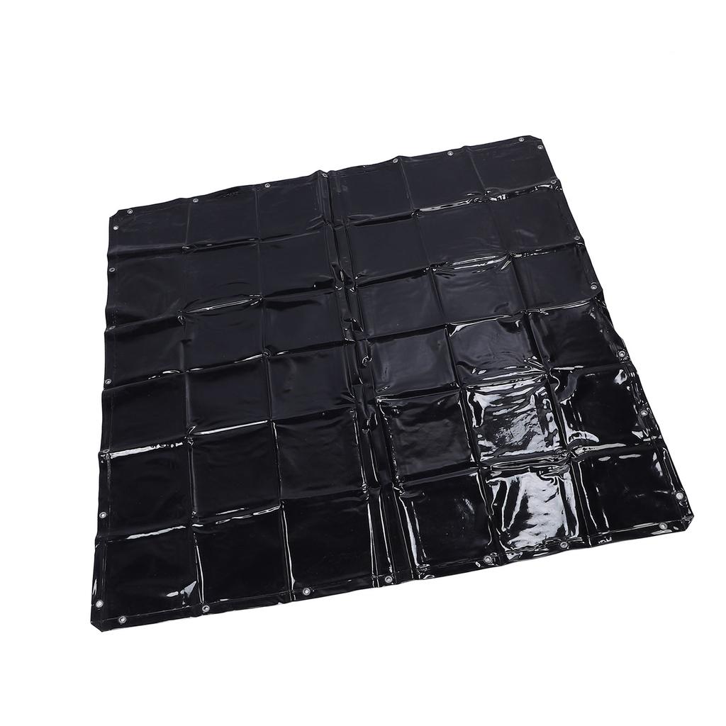 Safety Welding Curtain 5.7 X 5.7ft 6 Level UV Resistant Hanging Welding Screen with Cable Ties for W