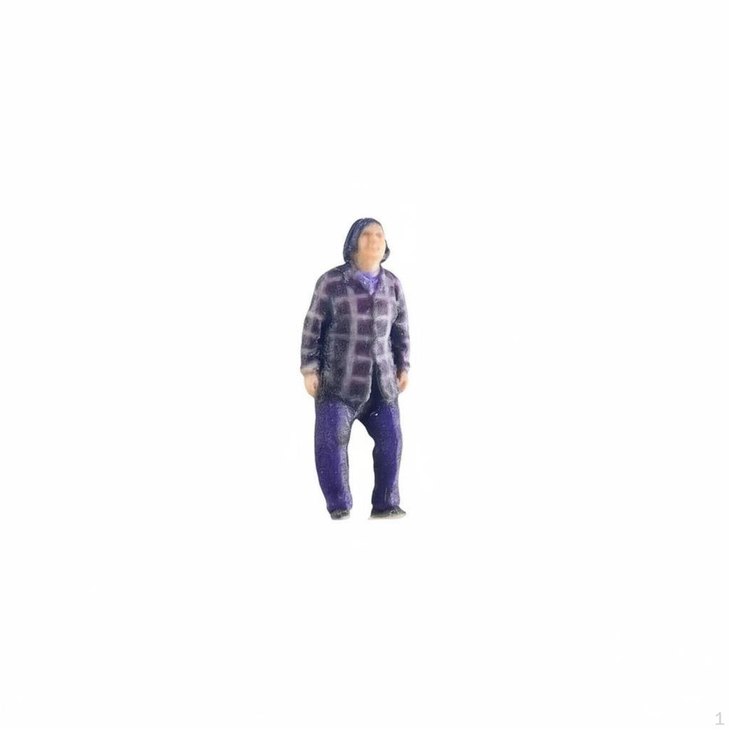 1/64 Scale Resin Figure Nostalgic Design 1:64 People Bright Colors HandPainted