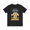 Roald Dahl Kiss Kiss Graphic Print Crewneck Unisex Jersey Short Sleeve Tee Shirt