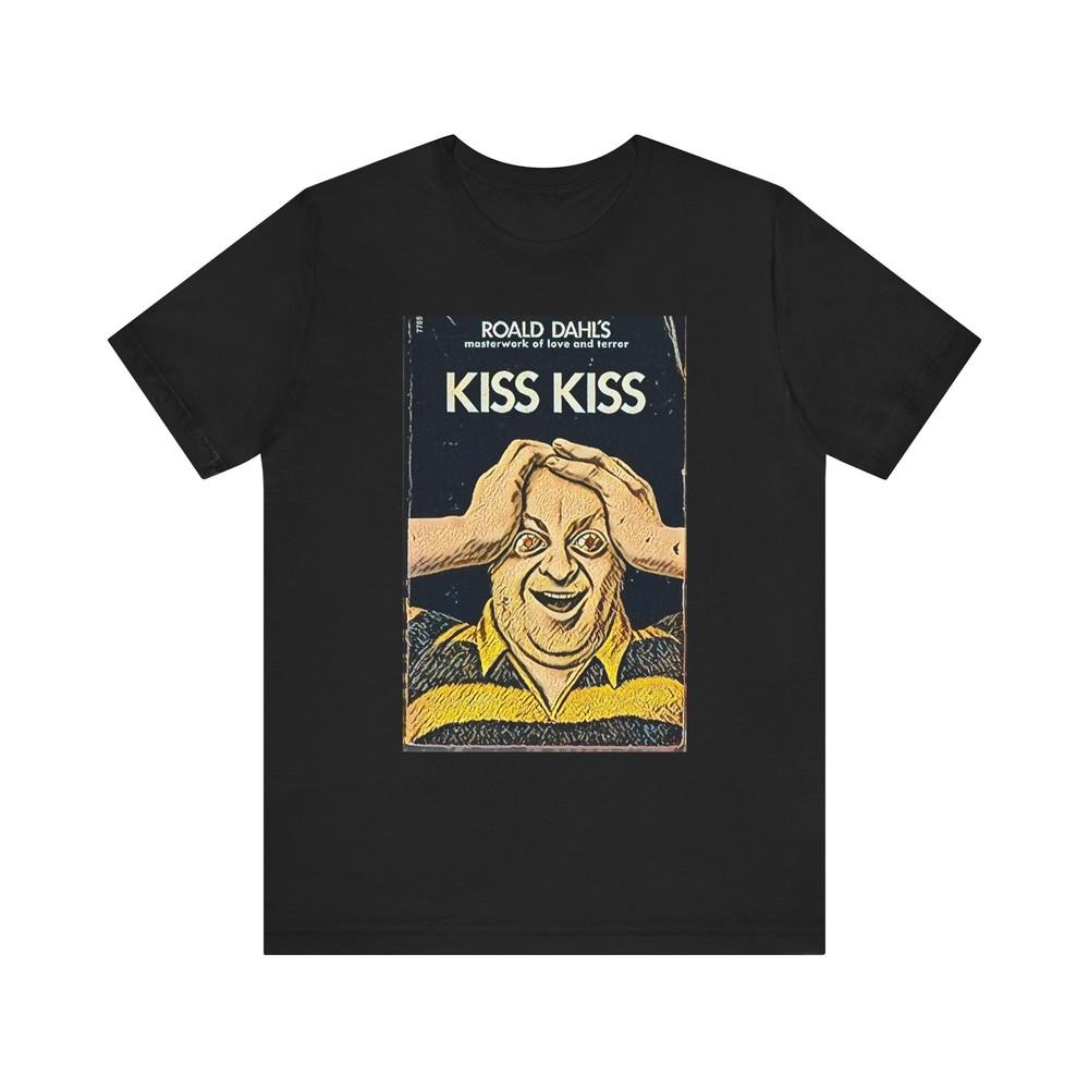 

Roald Dahl Kiss Kiss Graphic Print Crewneck Unisex Jersey Short Sleeve Tee Shirt 3XL