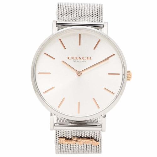 

Coach Women s Perry 36mm Quartz Watch, Silver (1) 14503336