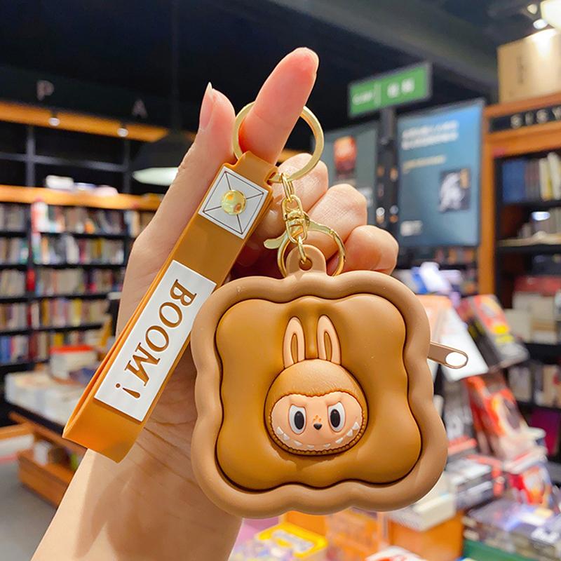 

Кавайная капибара кошелек для монет мультяшный забавный аква дельфин брелок мини-сумка кулон креативная сумка для хранения наушников