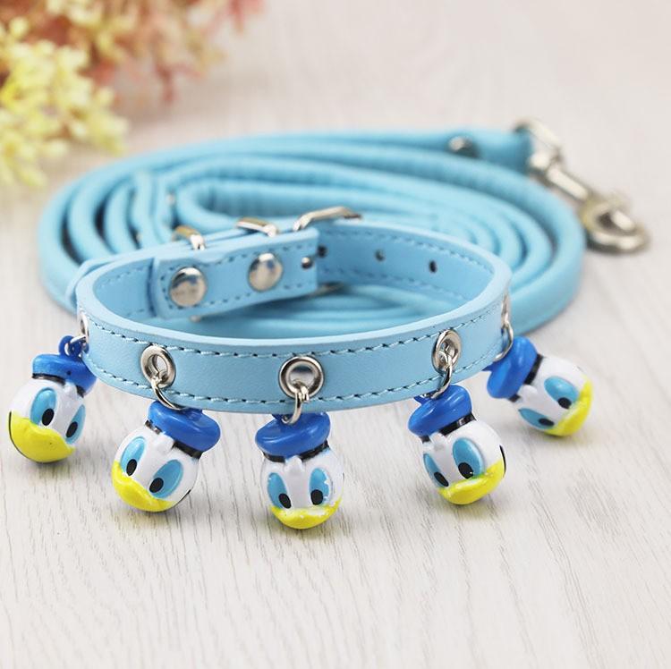 Pet Supplies Cat Dog Bell Dog Collar Cat Collar Teddy Small Dog Big Bell Cat Collar Leather