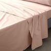 Flat Sheet In 180 X 290 Cm Cotton Percale Nude