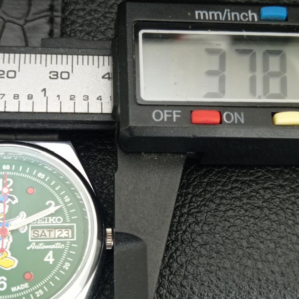 REFURBISHED SEIKO AUTOMATIC 6309A JAPAN MENS VINTAGE GREEN DIAL WATCH a443025-1