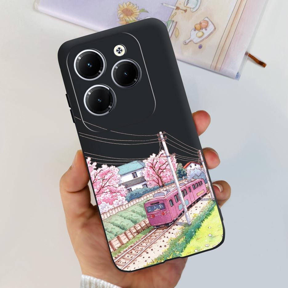 For Infinix Hot 40 Pro Case X6837 Cute Fashion Cover Soft Silicone Phone Case For Infinix Hot 40i Hot40 Pro Hot40i Fundas Bumper
