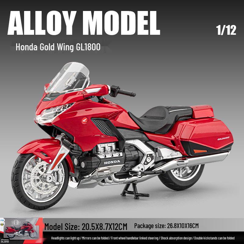 Kawasaki 1:12 Model de motocicleta din aliaj Ducati cu sunet pentru copii