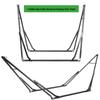 Dual-Use Foldable Canvas Swing Hammock with Backpack Cradle for Adults & Children