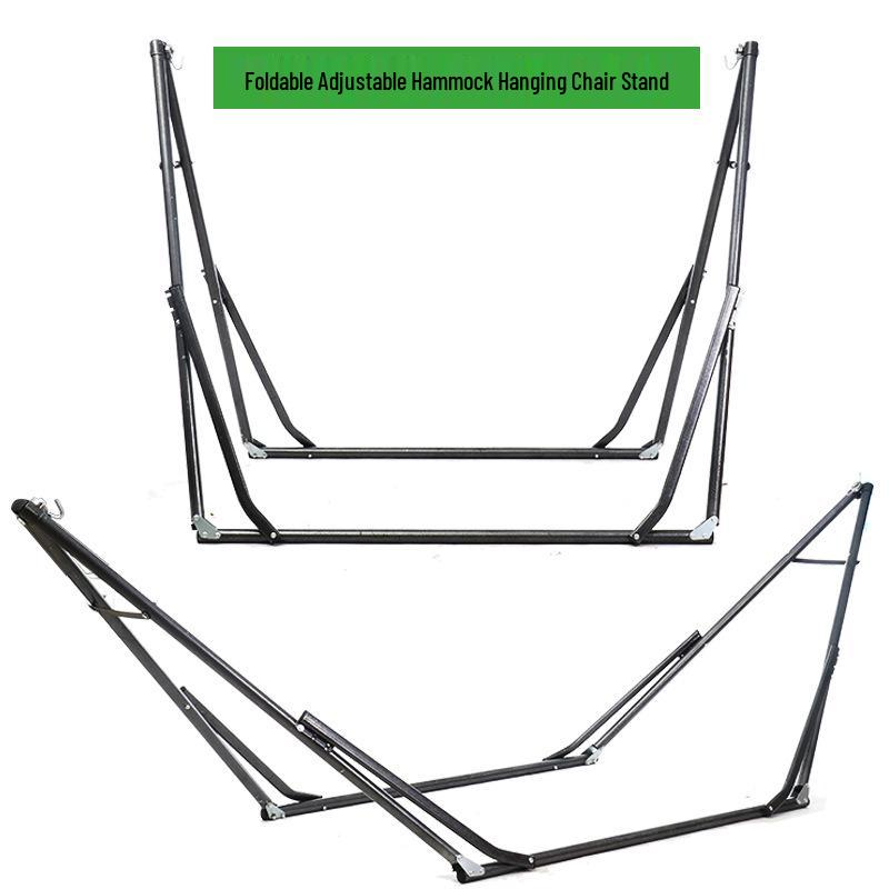 Dual-Use Foldable Canvas Swing Hammock with Backpack Cradle for Adults & Children