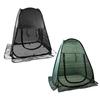 Pop Up Plant Sunshade, with Zipper Easy Access Breathable Mesh Cover, Ground Nails Fixing Shade Tent, Protects Outdoor Plants from Sun Birds Small