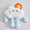 Marine And Food Series Cartoon Plush Refrigerator Magnets With Polyester Filling For Kids And Baby Room Decor
