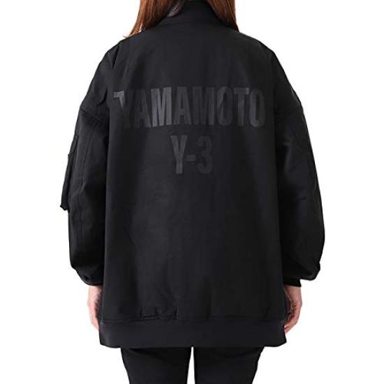 

Back Logo Bomber Jacket GK4358 [Wisely] Women s [S-Black-GK4358]