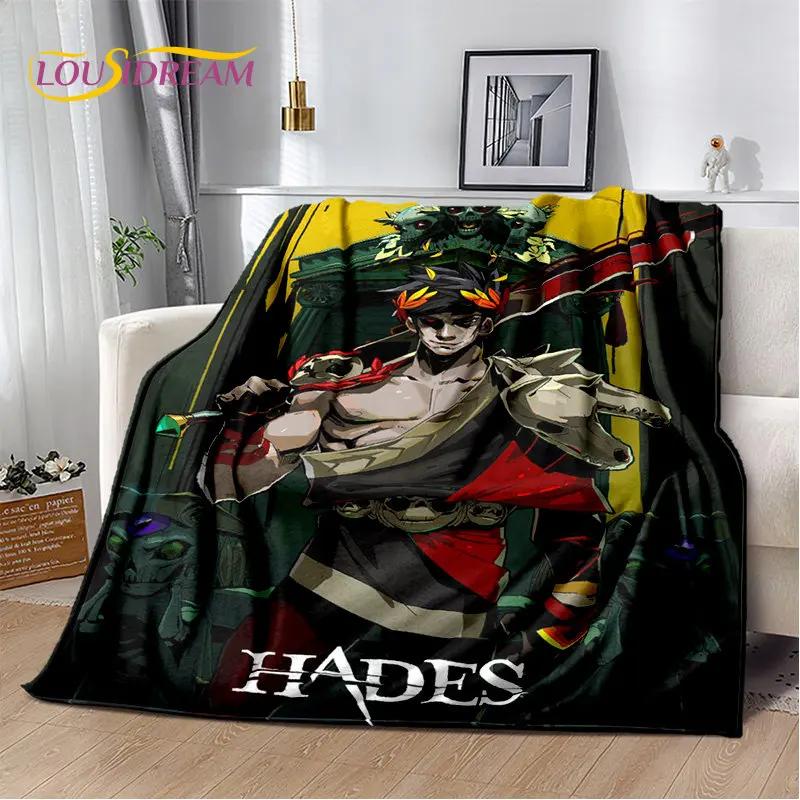 Hades Zagreus Game Gamer Soft Plush Blanket,Flannel Blanket Throw Blanket for Living Room Bedroom Bed Sofa Picnic Cover Kids