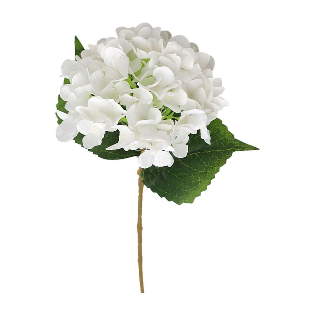 Single Artificial Hydrangea Flower - Elegant Home Living Room Decoration And Wedding Bouquet