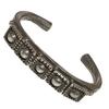 Karen Silver Karen Tribe Yin Yang Five Elements High Purity Silver or Ethnic Tropical Silver Good 55g Bangle, (950% Higher), Accessory, Asian, Ethnic,