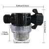1/2Inch Garden Watering Filter Irrigation Large Flow Filter Pipe Connector